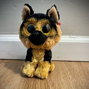 Ty Beanie Boos Spirit German Shepherd Dog 6.5" Plush Stuffed Animal NWT